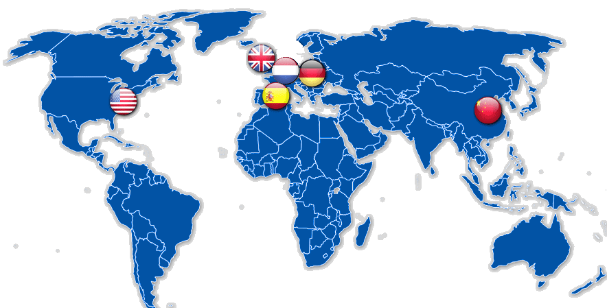 Map of PIRE 1 Participating Countries